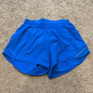 Lululemon Athletica Vibrant Blue Athletic Shorts